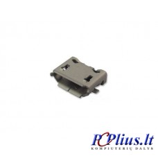 Micro USB 5 pin SMT SMD lizdas